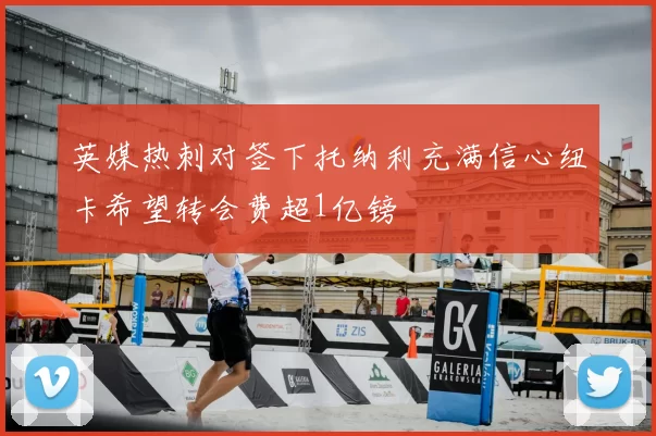英媒热刺对签下托纳利充满信心纽卡希望转会费超1亿镑