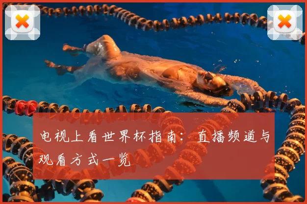 电视上看世界杯指南:直播频道与观看方式一览